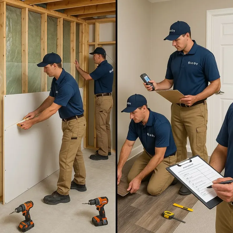 Repairs and Reconstruction process in McKinleyville, CA